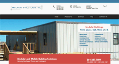 Desktop Screenshot of precisionstructuresinc.com